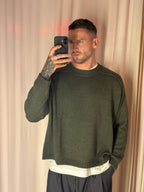 Pullover girocollo | VERDE
