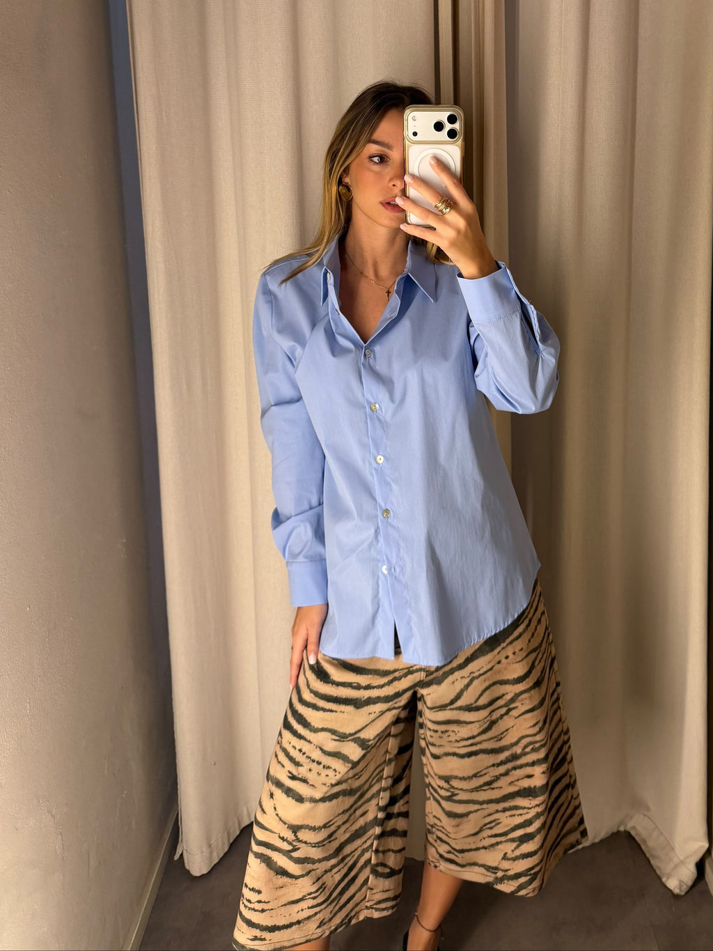 Camicia Celeste