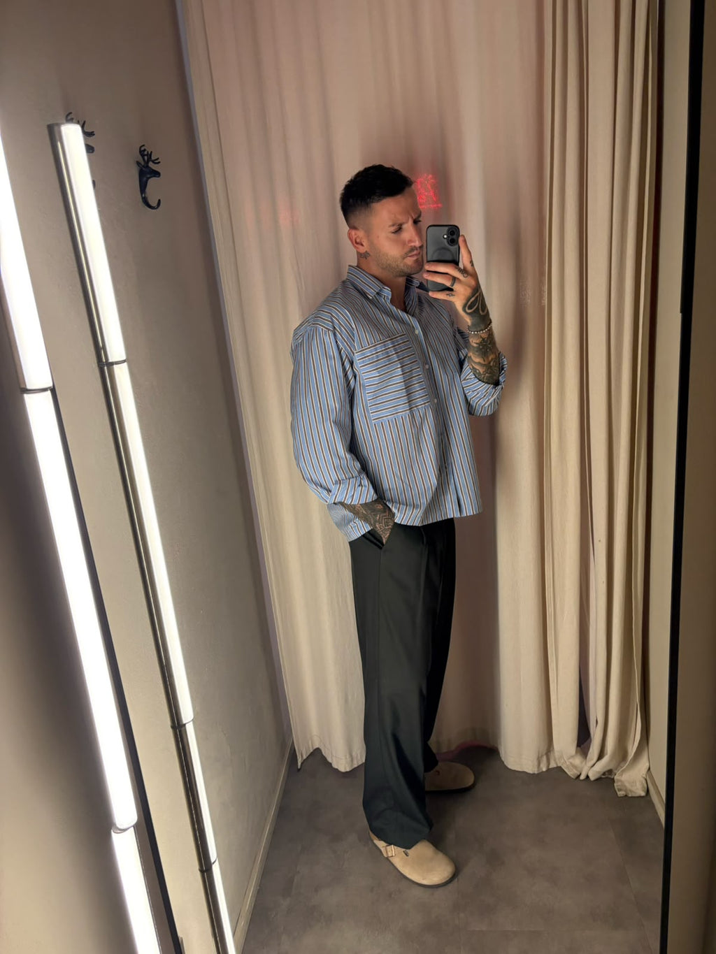 Pantalone pinces | Verde Bosco