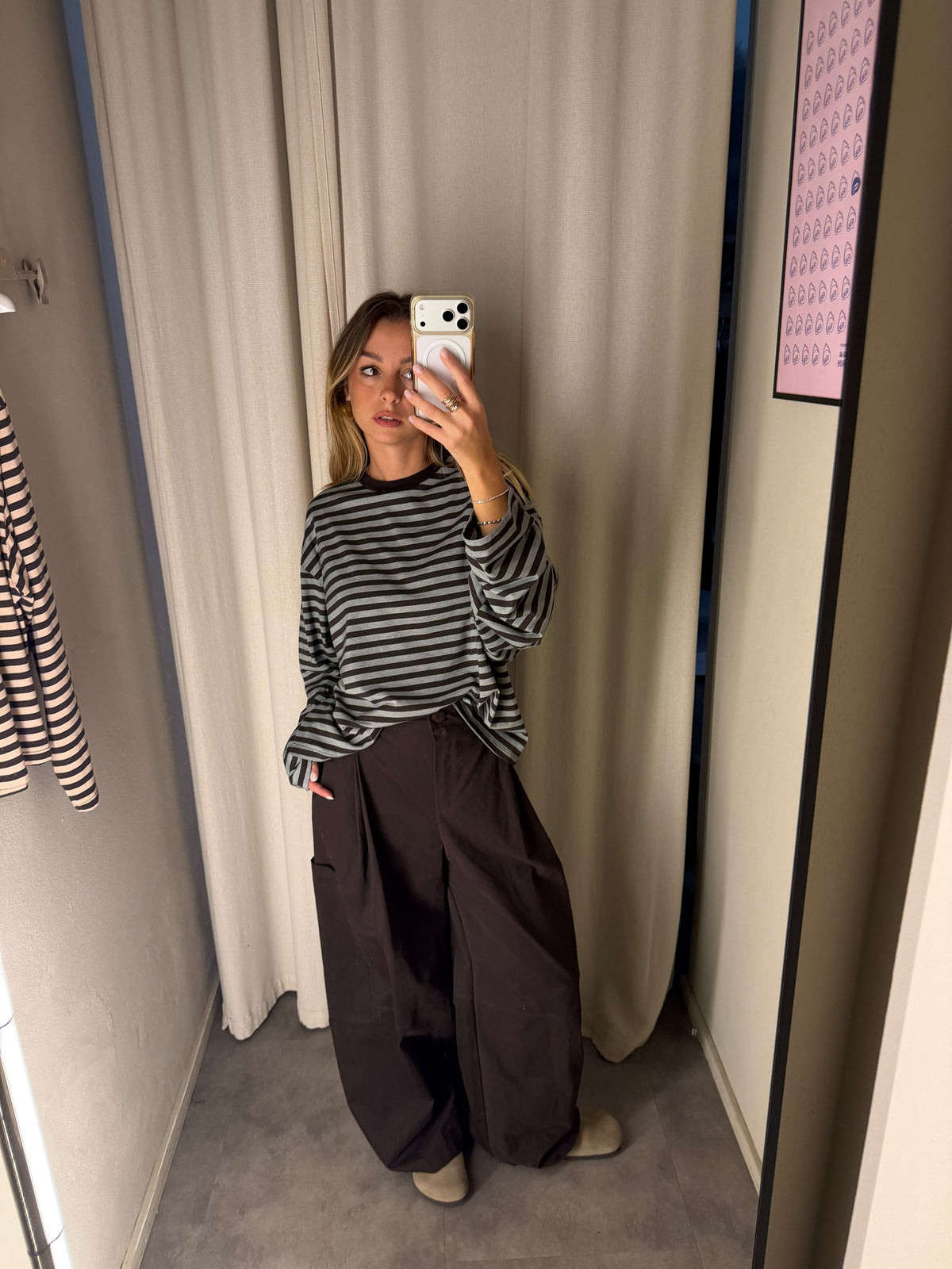 Pantalone barrel cargo | MORO
