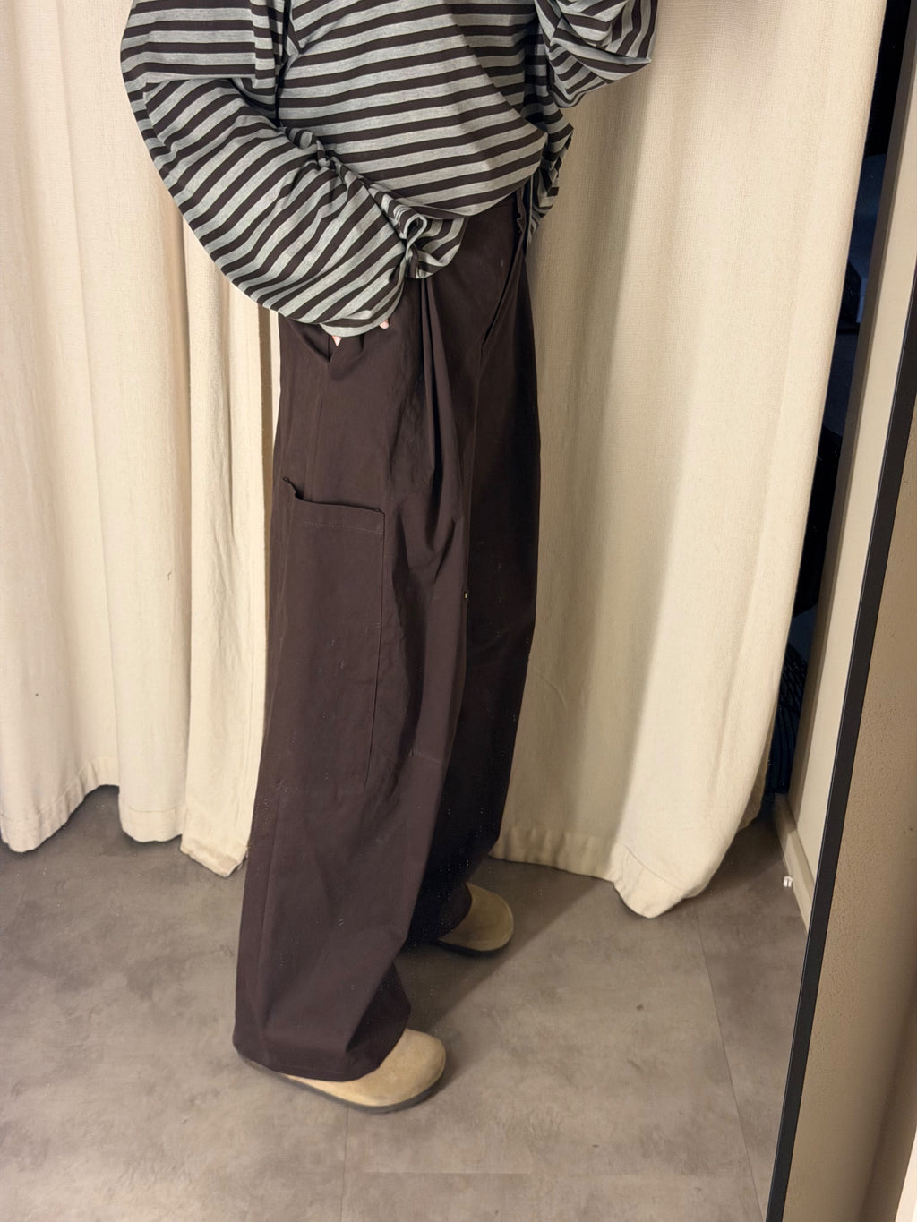 Pantalone barrel cargo | MORO