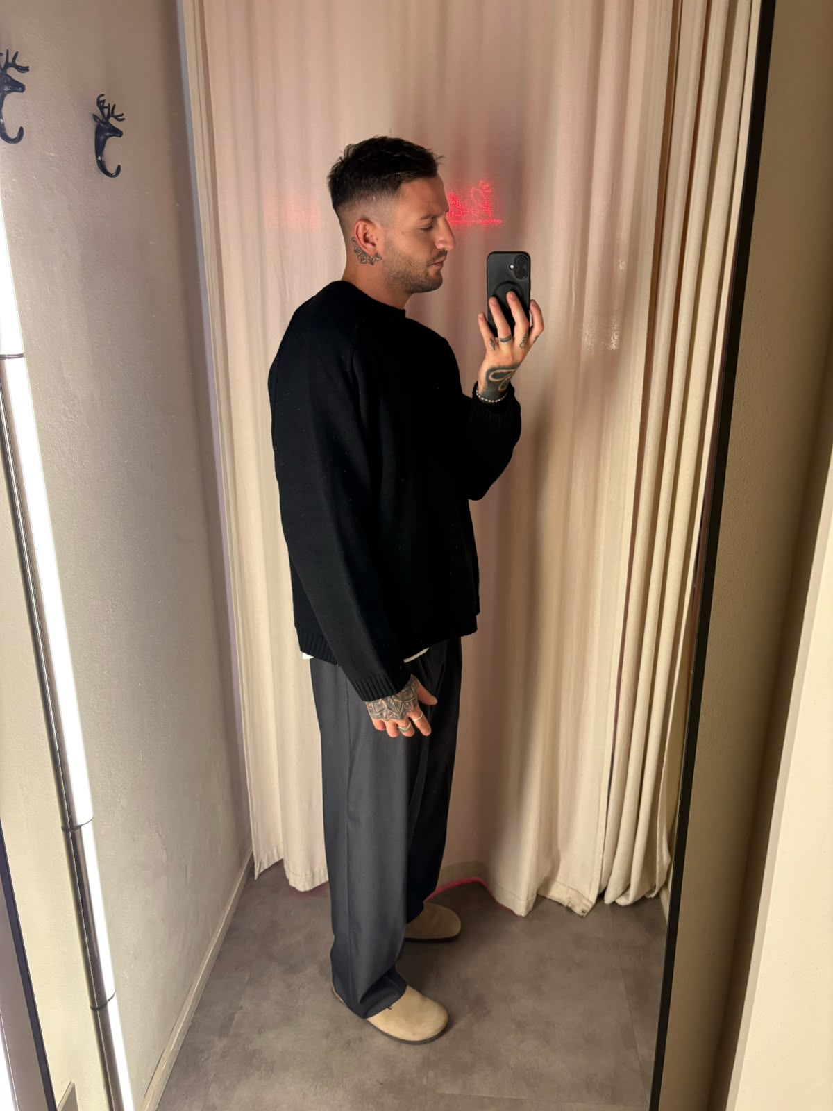 Pantalone pences | Grigio Antracite