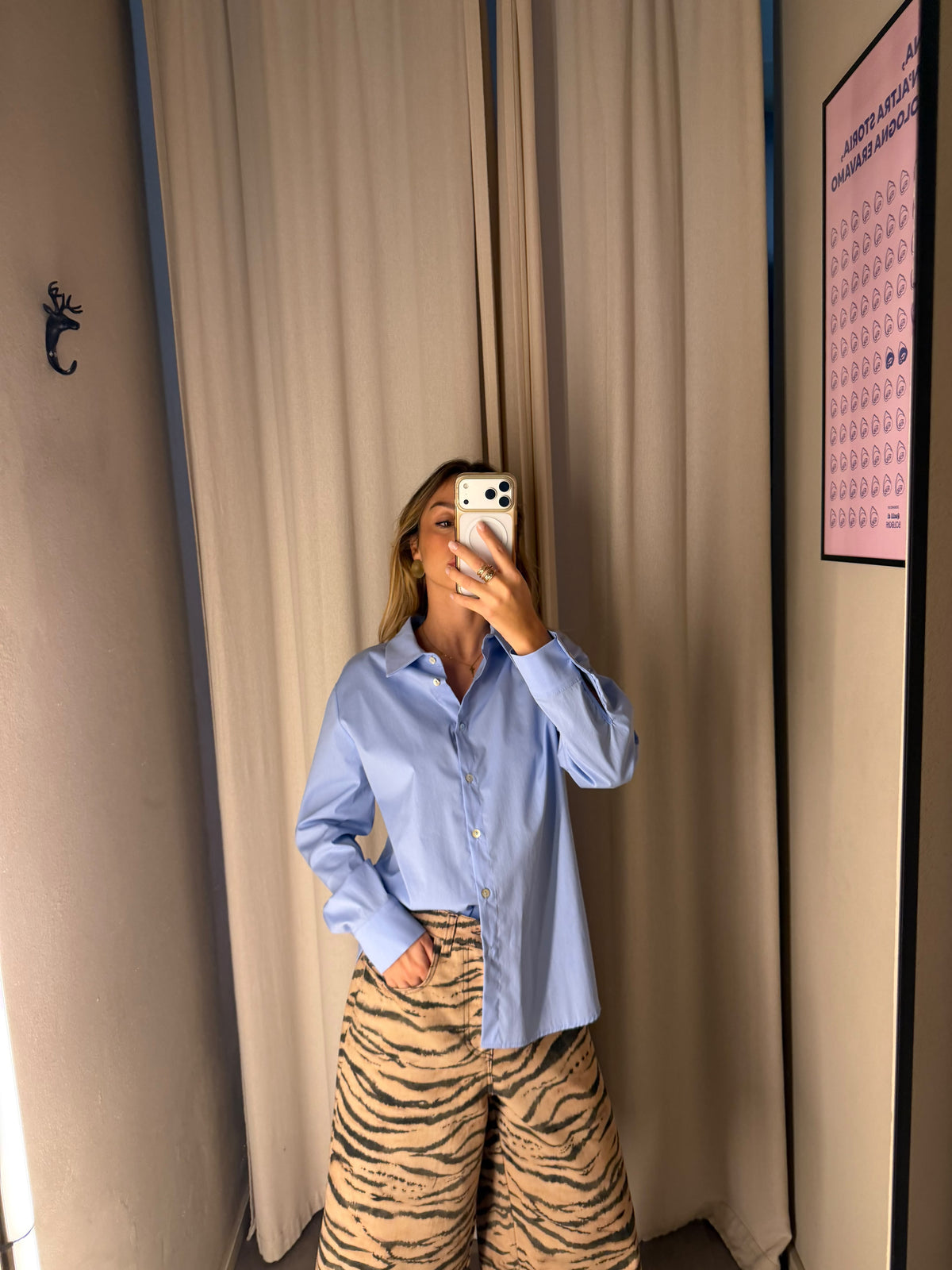 Camicia Celeste