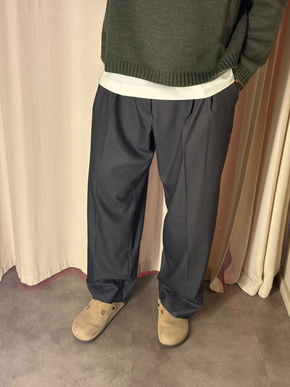 Pantalone pences | Grigio Antracite