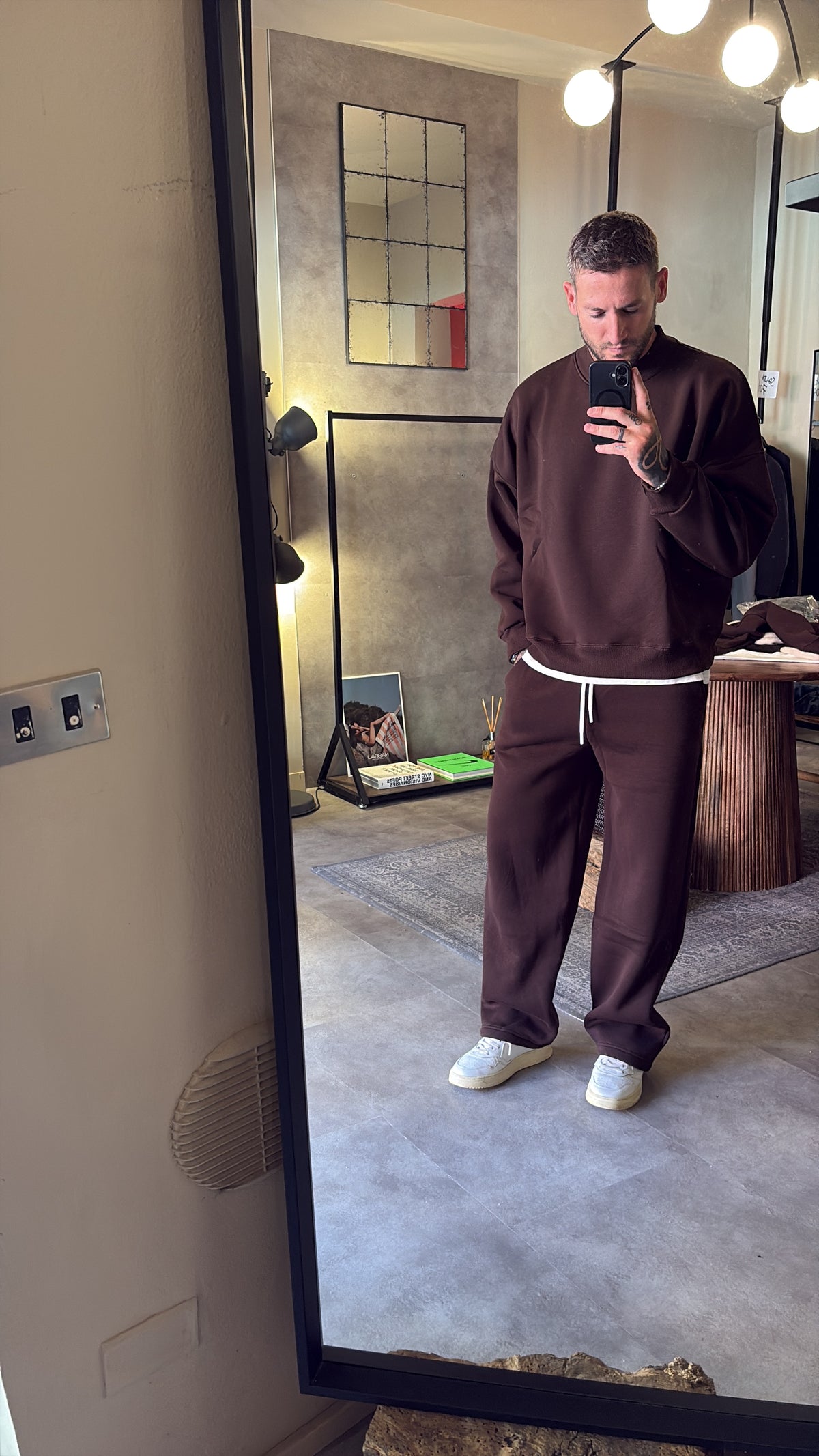 PANTALONE PALAZZO RELAXED FIT SPORTSWEAR