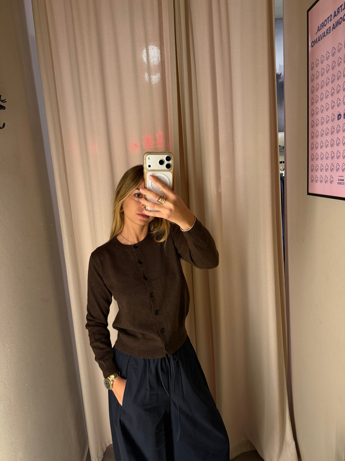 Cardigan con Bottoni | MOKA