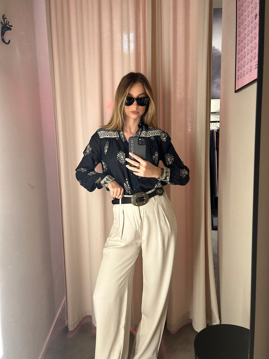 Pantalone Gamba Larga