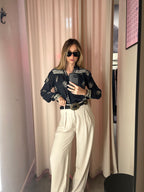Pantalone Gamba Larga