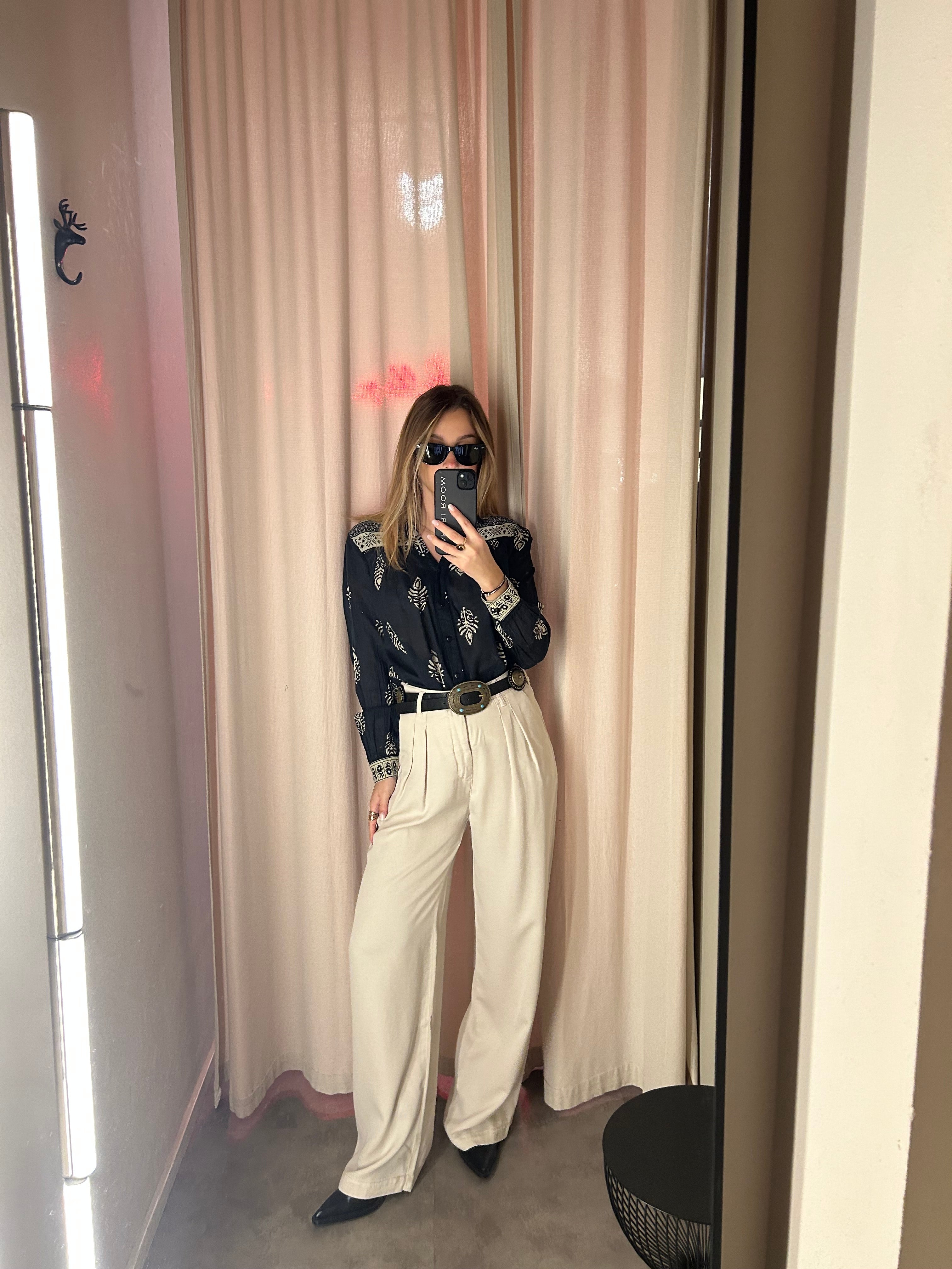 Pantalone Gamba Larga