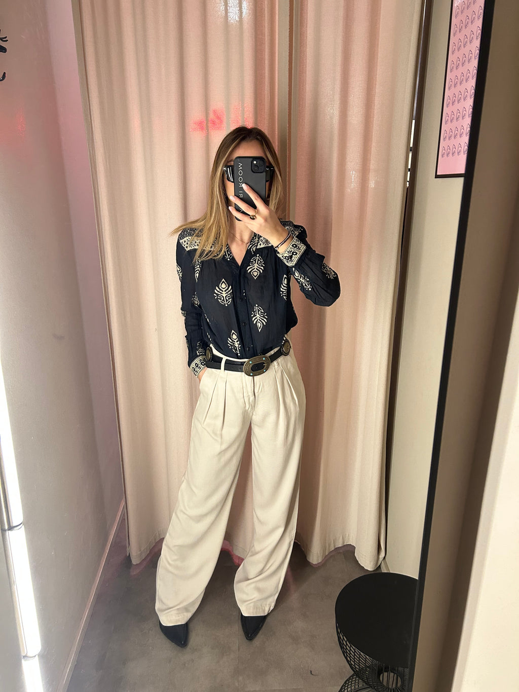 Pantalone Gamba Larga