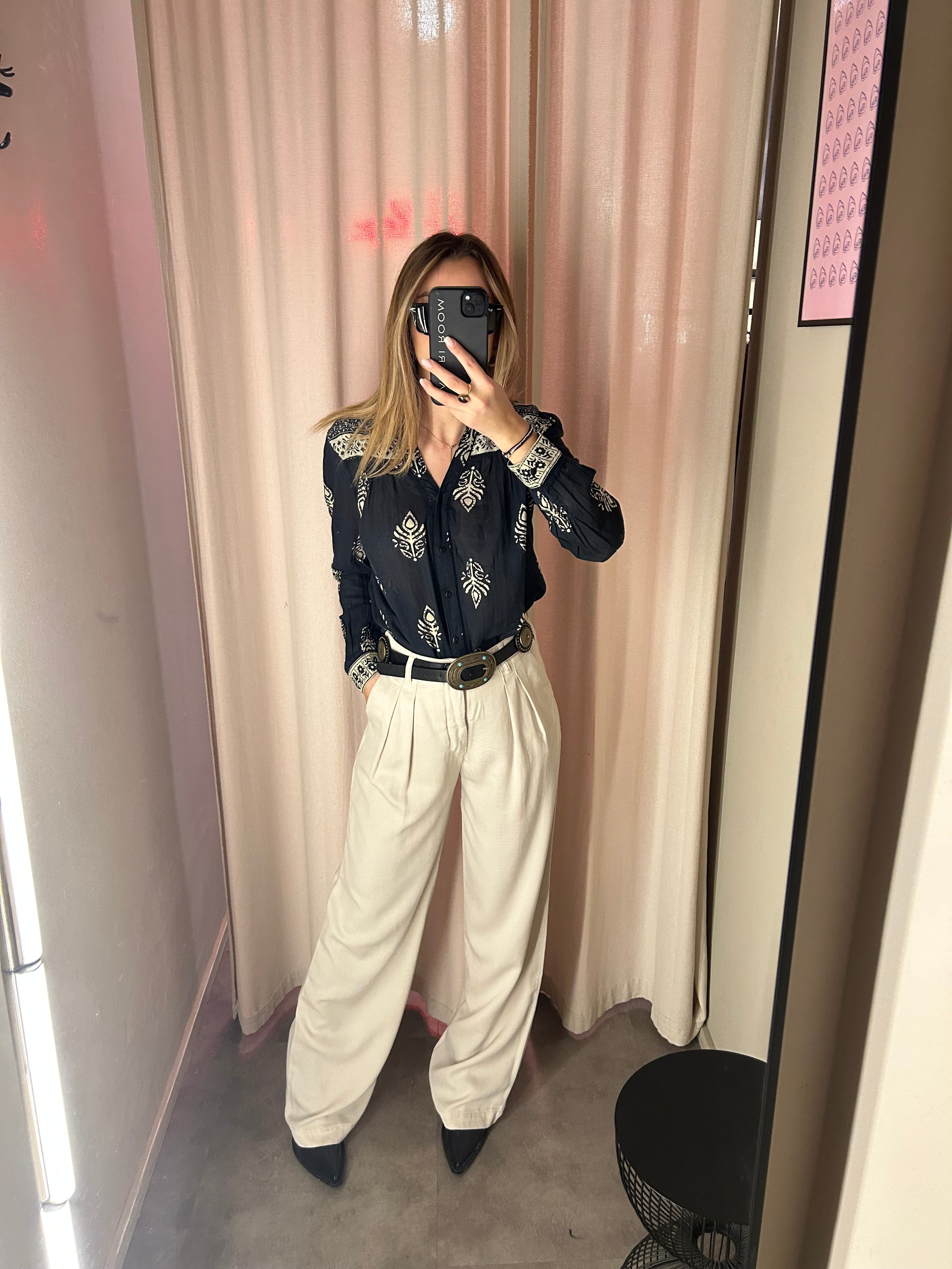 Pantalone Gamba Larga
