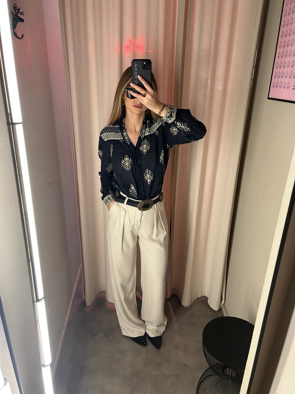 Pantalone Gamba Larga