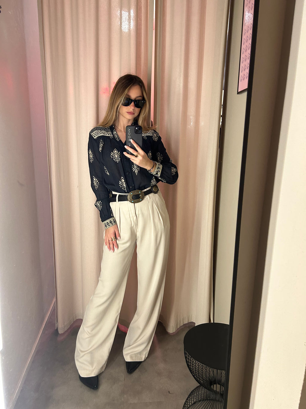 Pantalone Gamba Larga