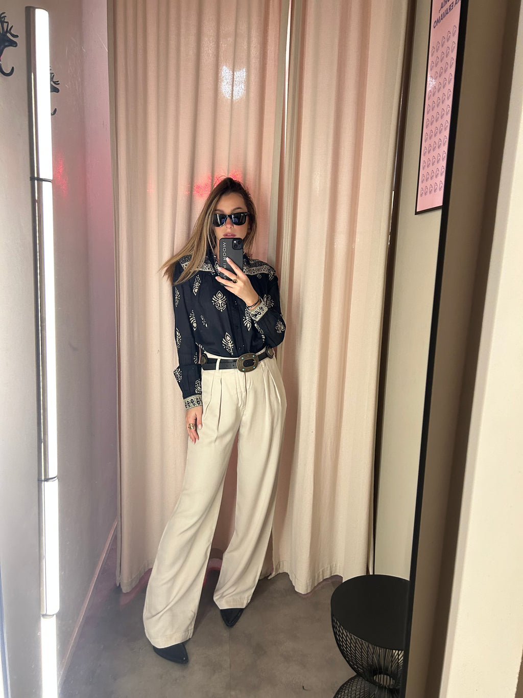 Pantalone Gamba Larga