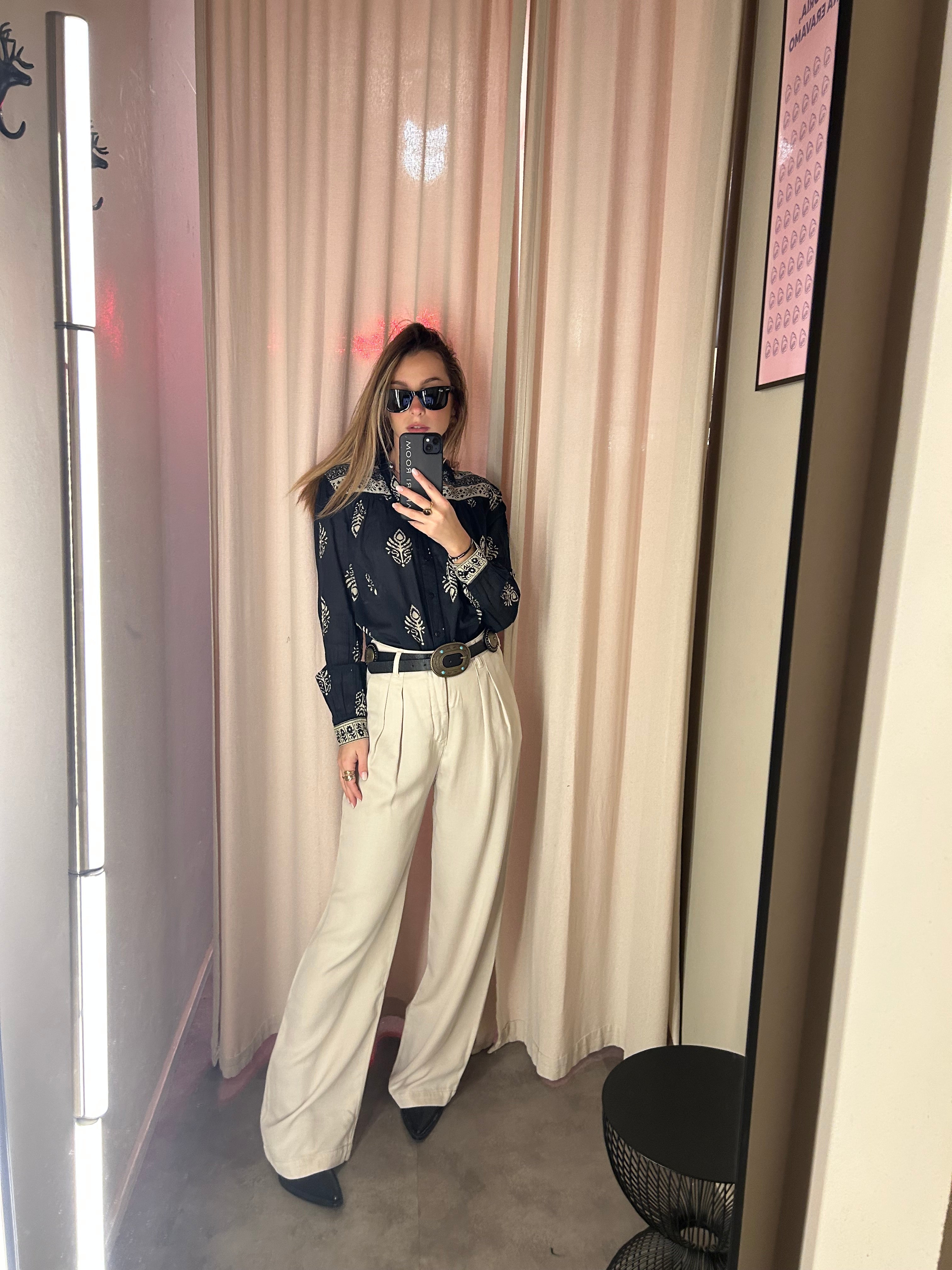 Pantalone Gamba Larga