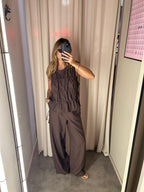 Pantalone in lino e viscosa | Più Varianti