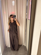 Pantalone in lino e viscosa | Più Varianti