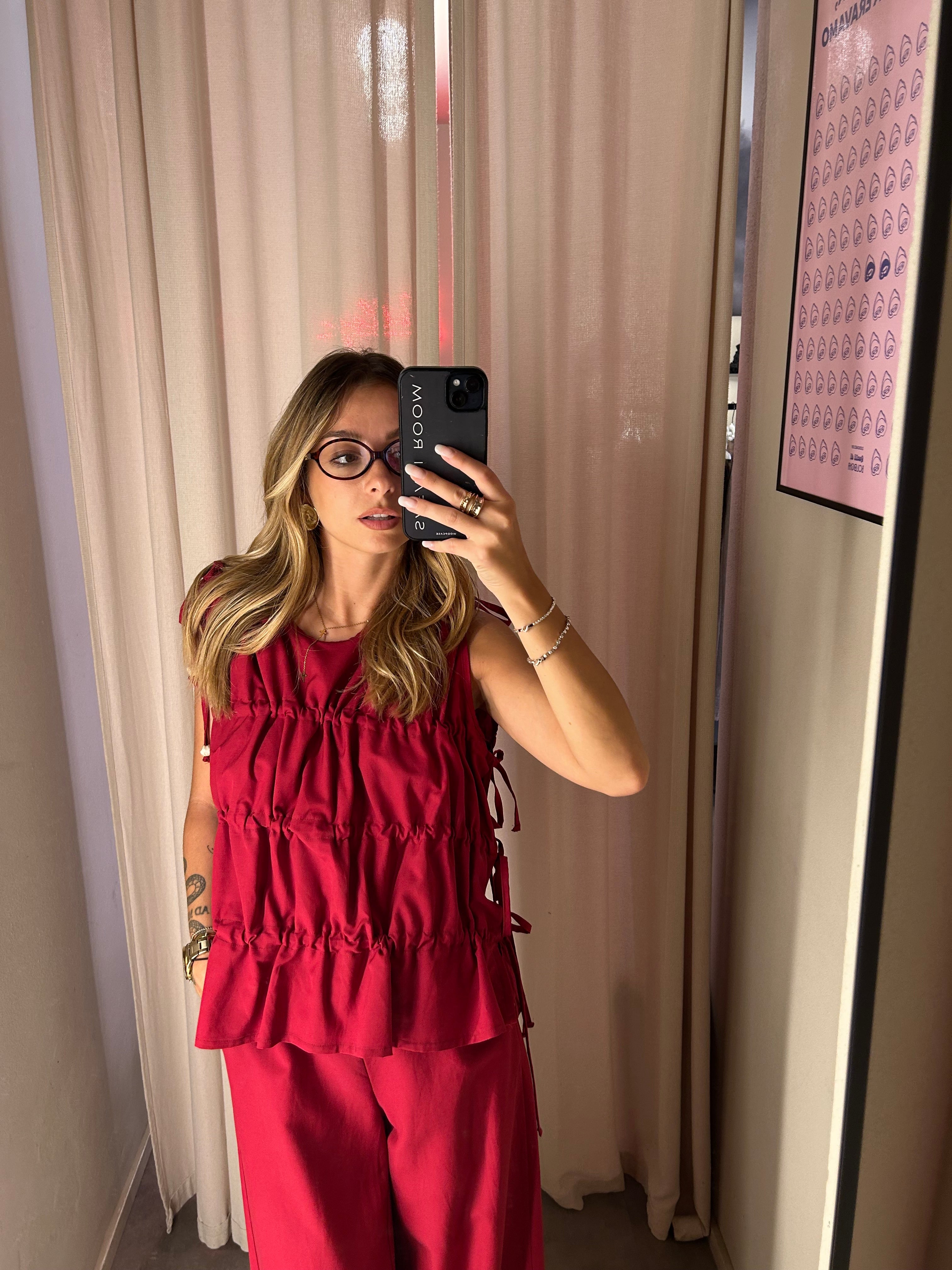 T-Shirt Balze con fiocchi laterali | Più Varianti