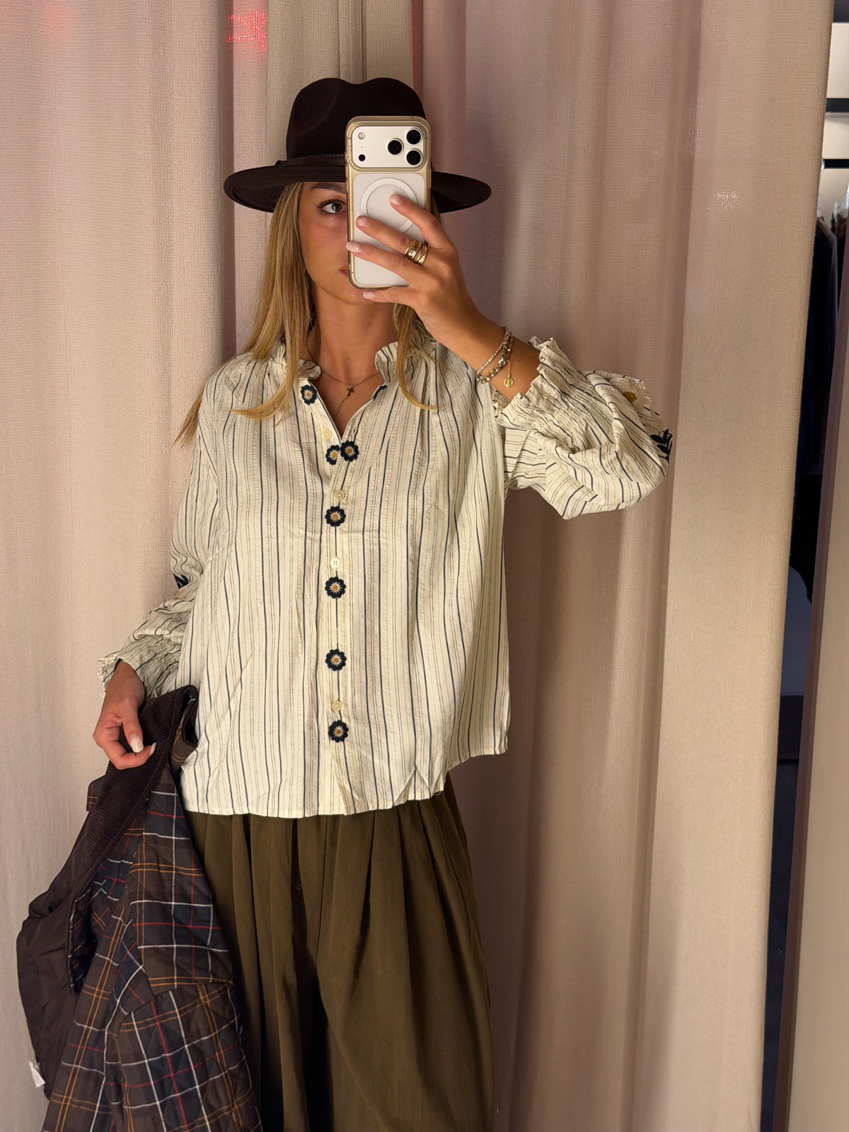 Camicia fiori