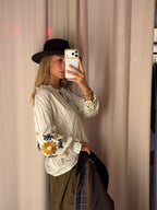 Camicia fiori