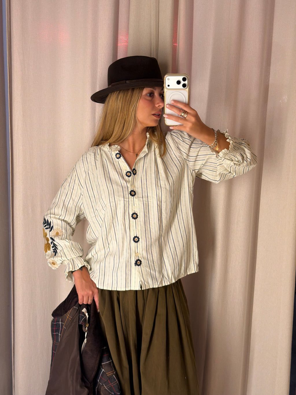 Camicia fiori