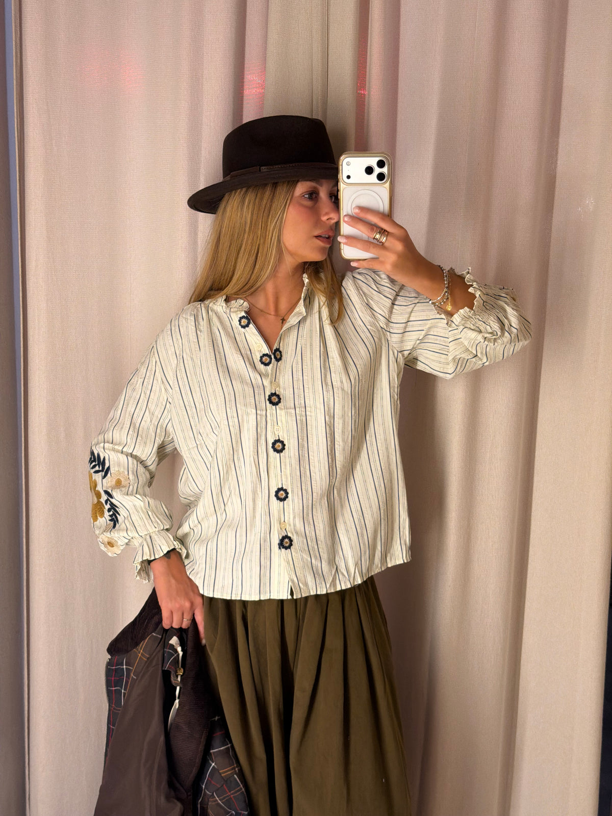 Camicia fiori
