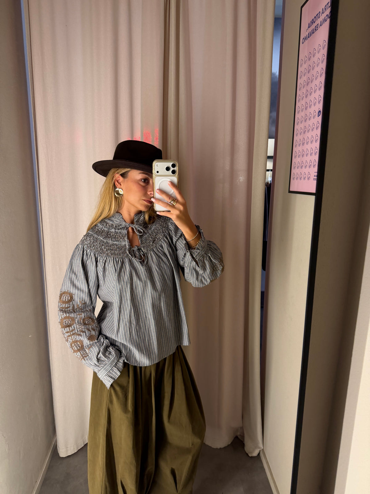 Camicia ricamo