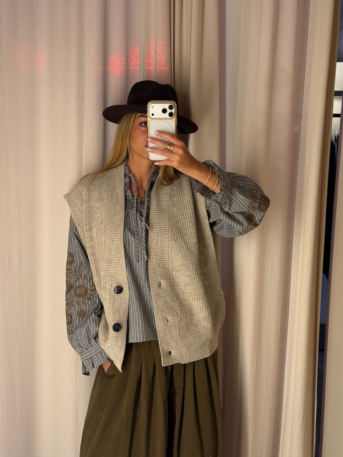 Gilet in maglia