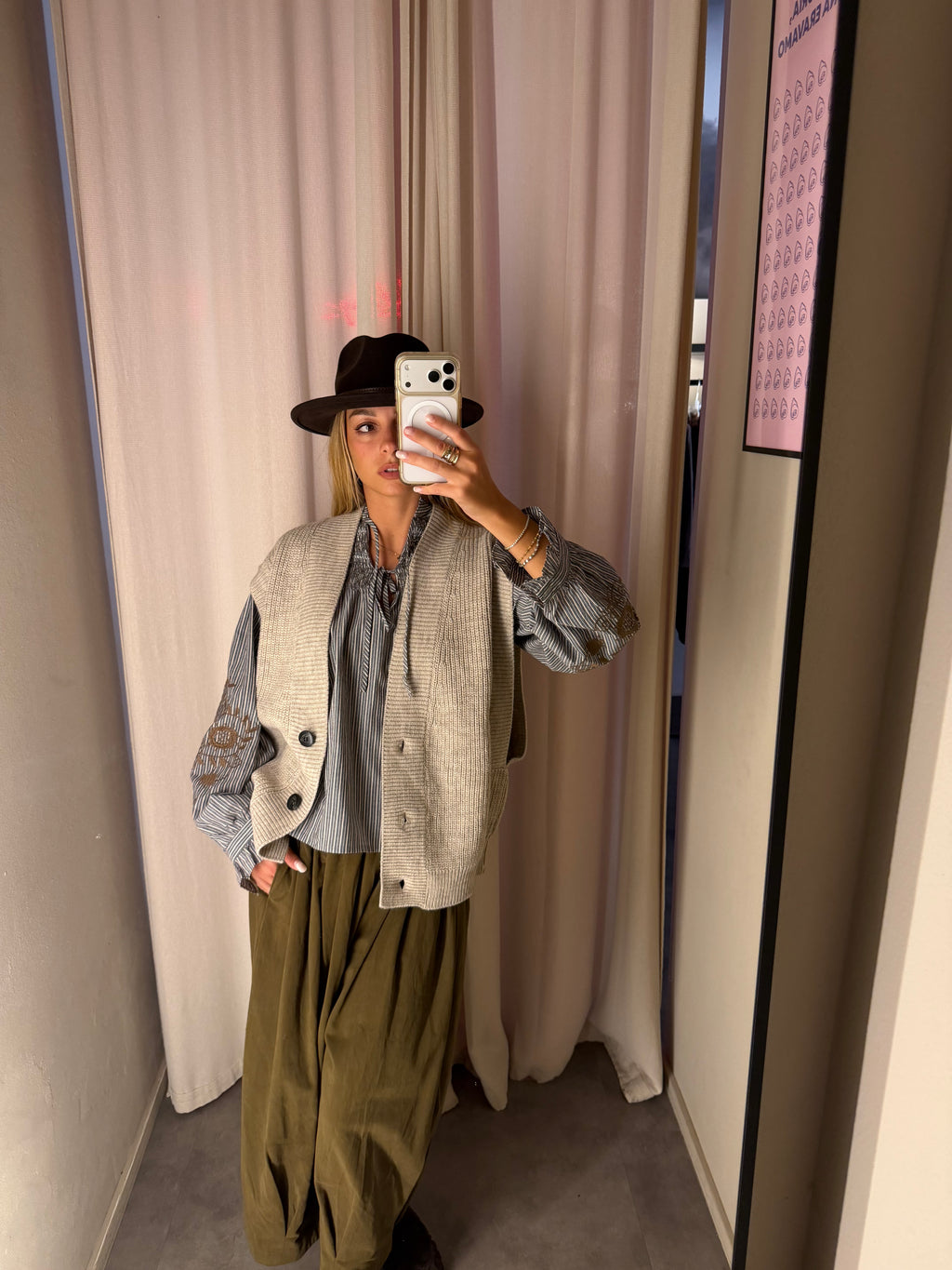 Gilet in maglia