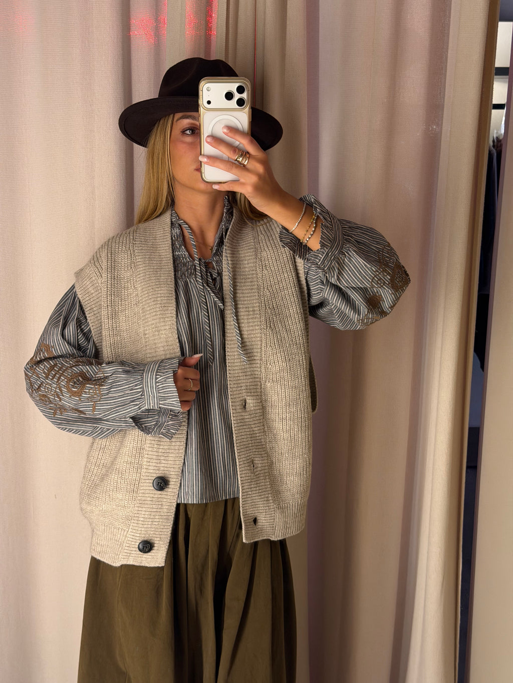 Gilet in maglia