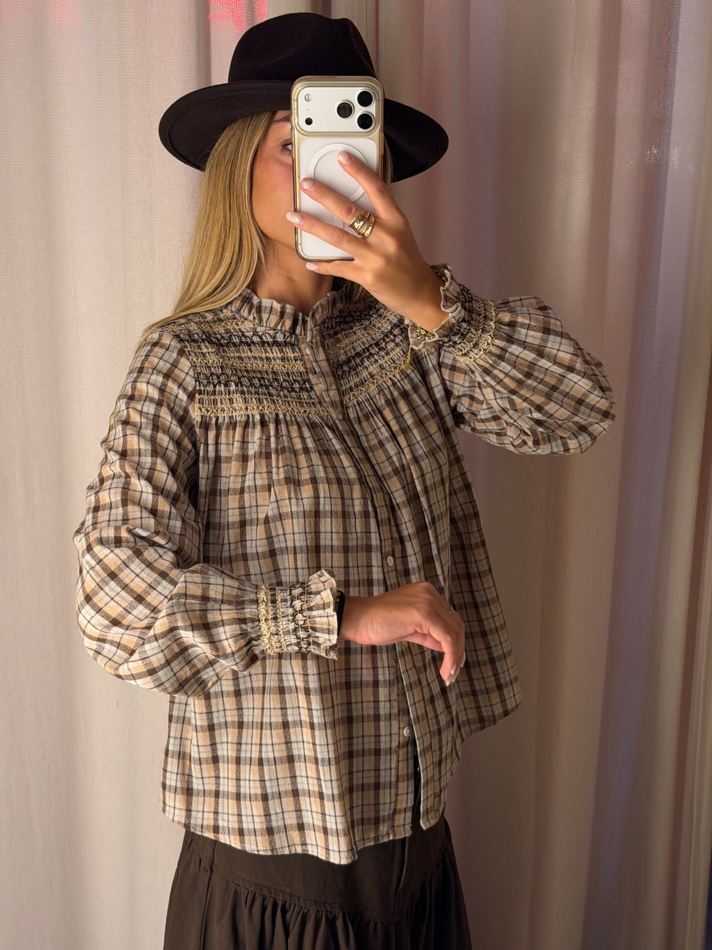 Camicia a quadri