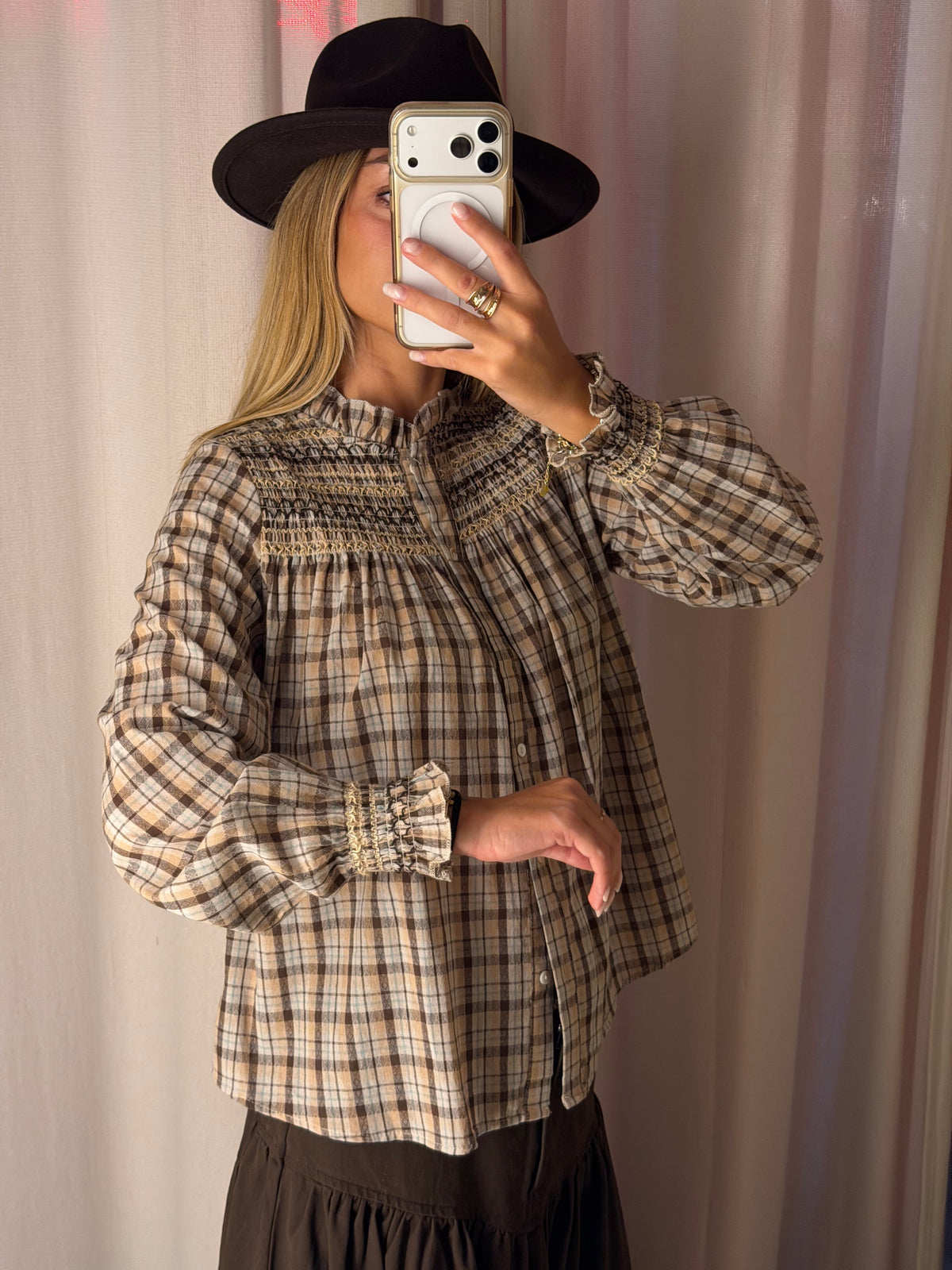 Camicia a quadri