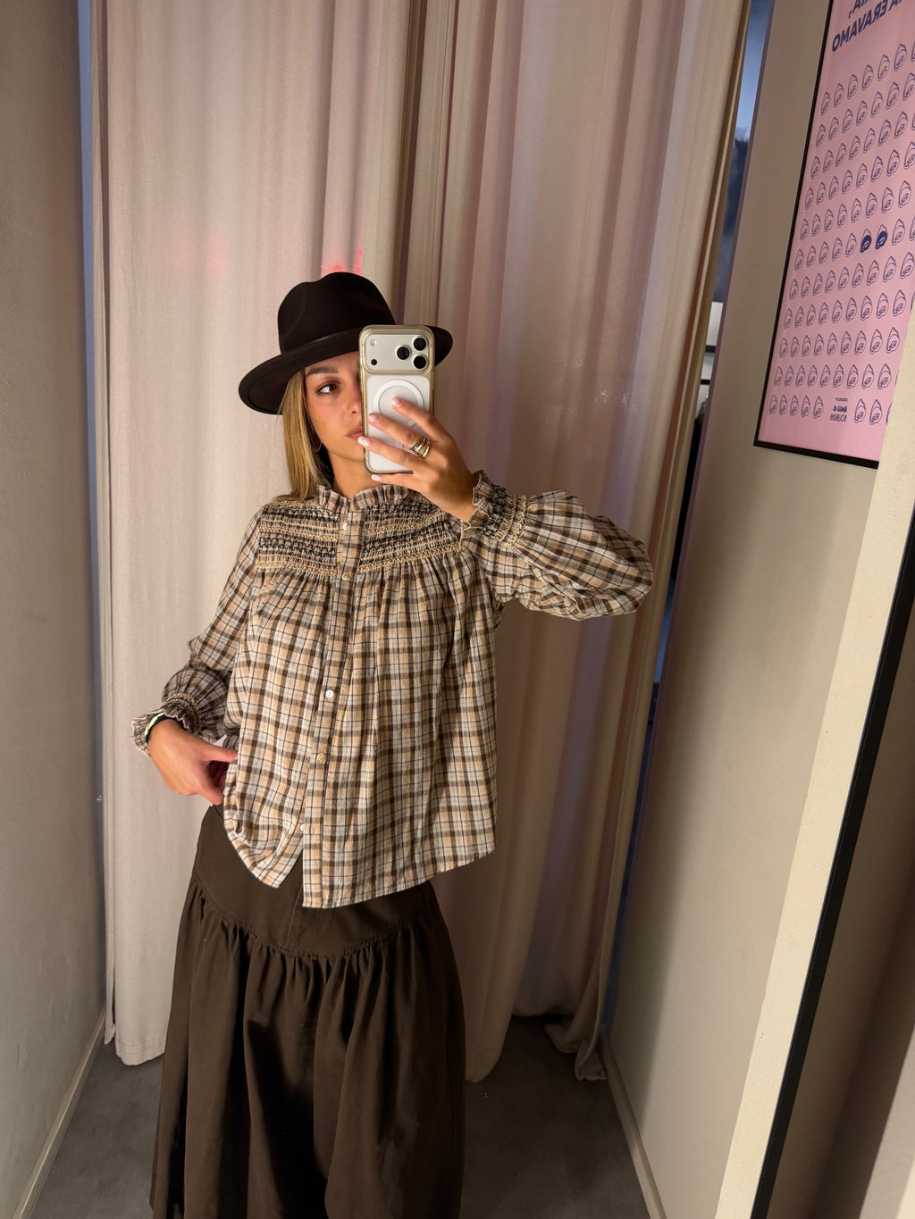 Camicia a quadri