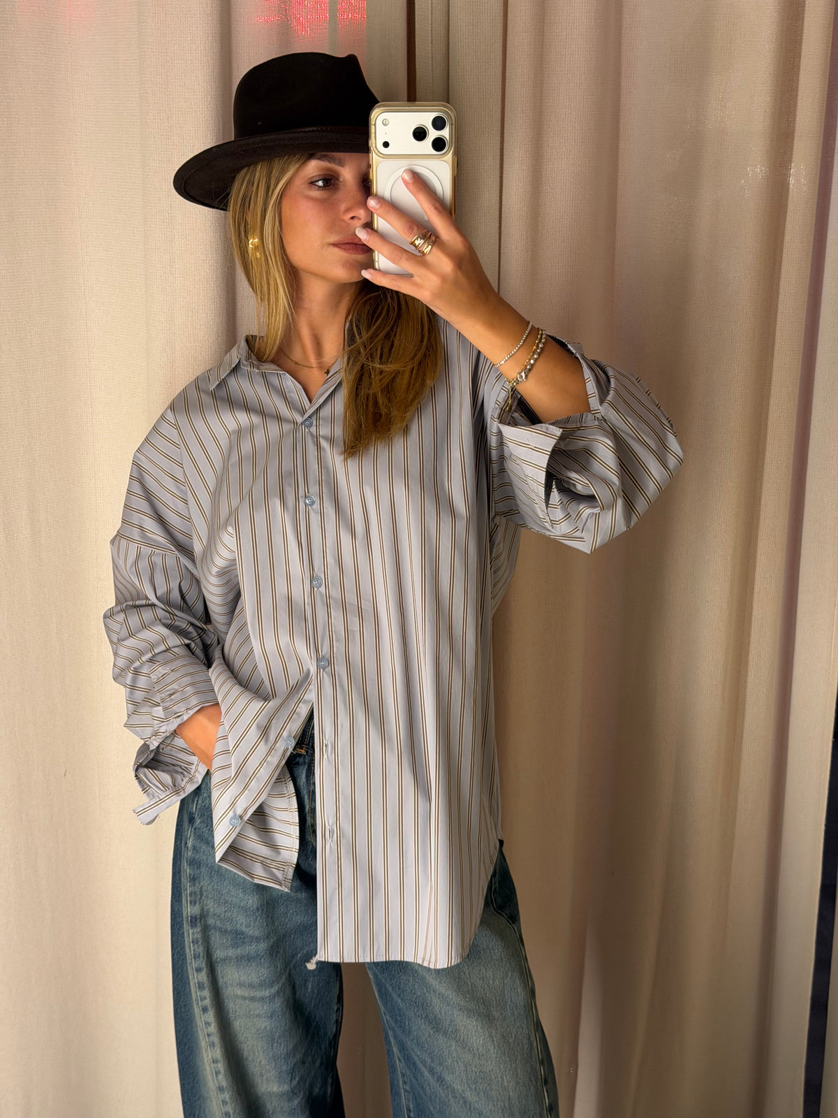 Camicia rigata