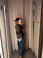 PRE-ORDINE Giacca in maglia bandana
