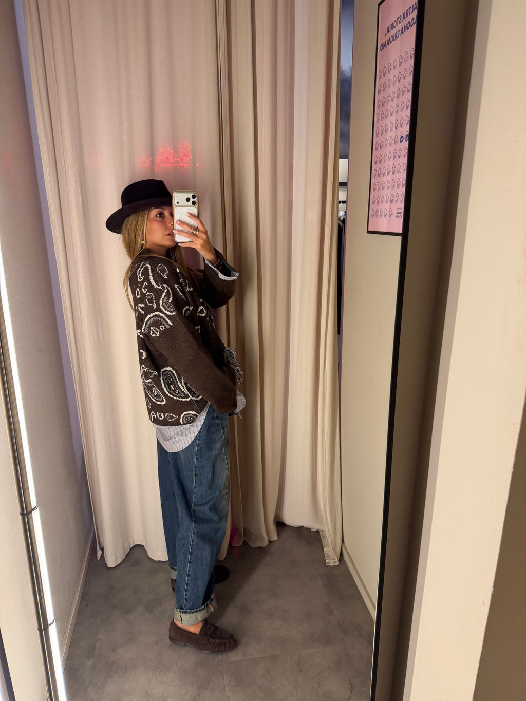 PRE-ORDINE Giacca in maglia bandana