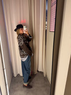 PRE-ORDINE Giacca in maglia bandana