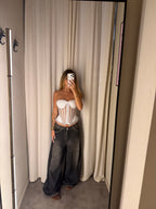 Denim Gamba Ampia