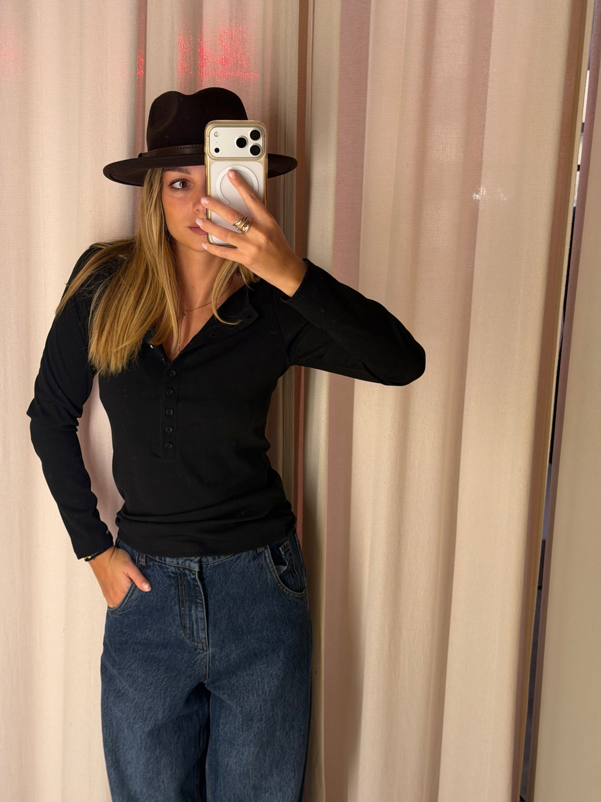 Maglia serafino