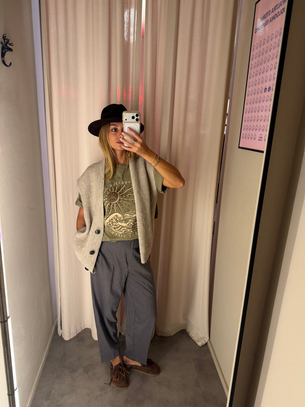 Pantalone barrel basic