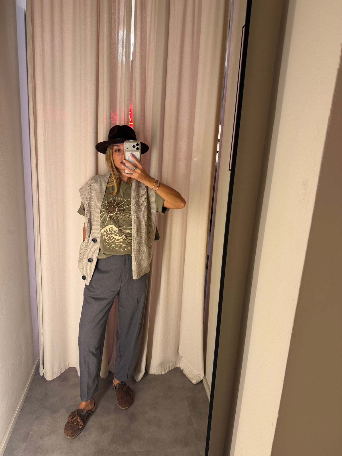 Pantalone barrel basic