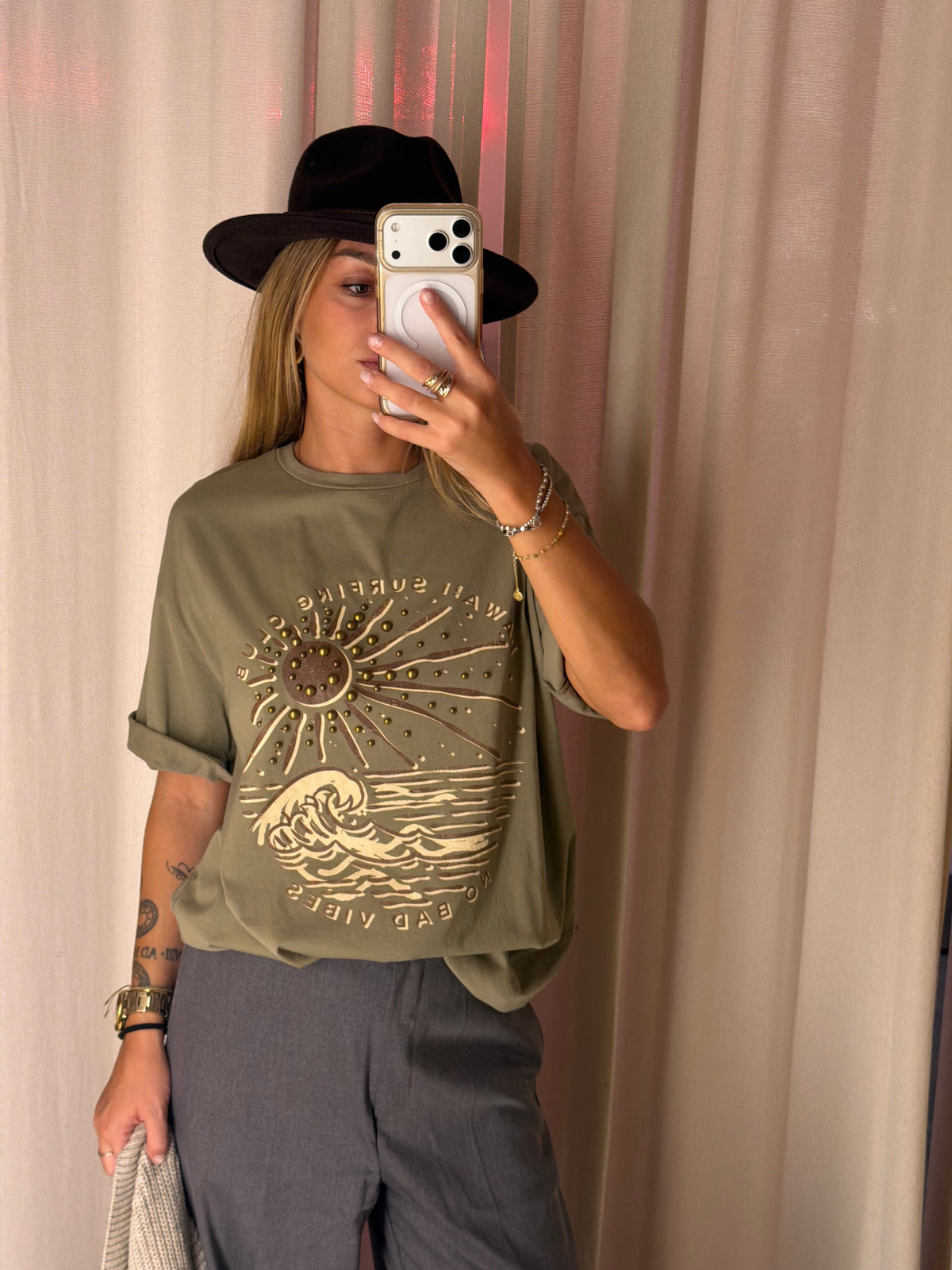 T-shirt No Bad Vibes | Più colori