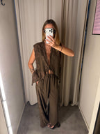 Pantaloni con Pizzo