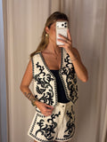 Gilet Ricamato