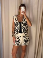 Gilet Ricamato