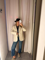 Blazer monopetto sartoriale