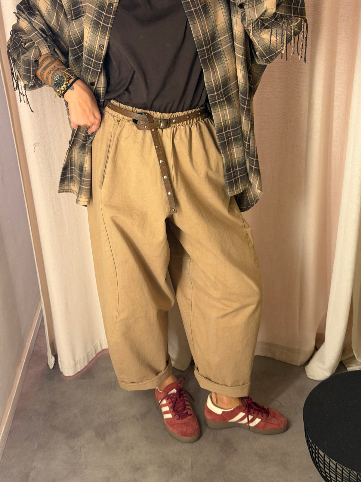 Pantalone barrel