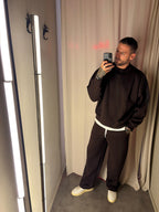 FELPA GIROCOLLO CROPPED FIT | Più Colori