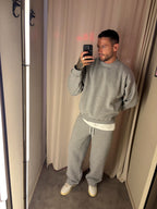 FELPA GIROCOLLO CROPPED FIT | Più Colori