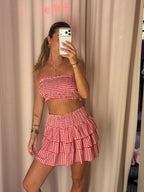 Completo Top e Gonna/Pantaloncino